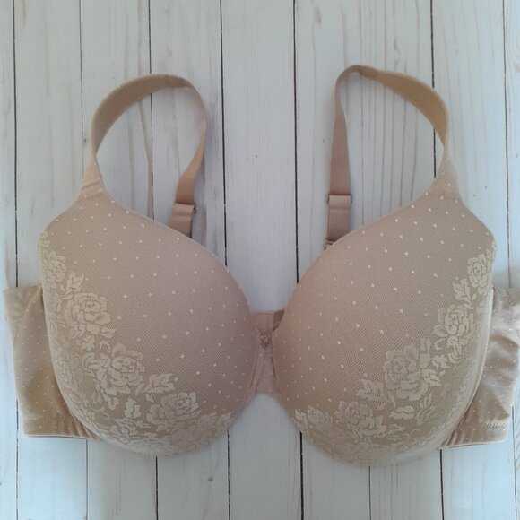 Soma Stunning Support No Show Minimizer Bra in Soft Tan Size 42DDD - Picture 1 of 13